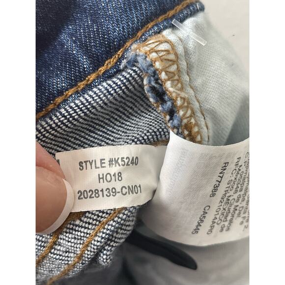 Madewell The High-Rise Slim Boyjean Seamed Edition Raw Fray Hem K5240 26 - Picture 7 of 8